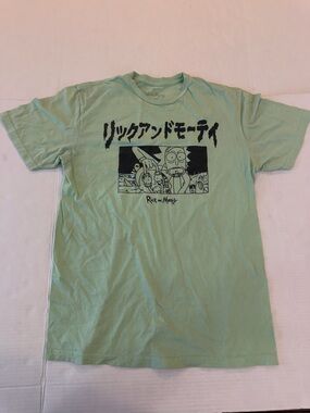 Graphic Tee - Mint Green Short Sleeve